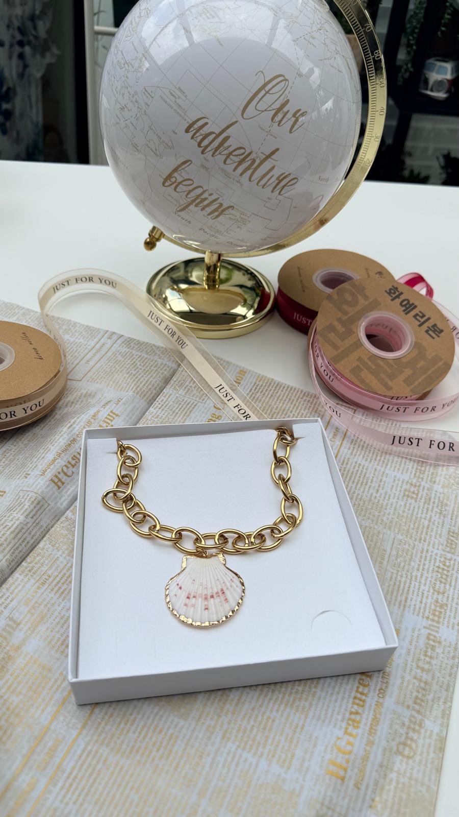 Shell Charm Necklace - Image 2